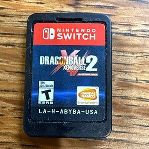 Nintendo Switch Dragon Ball Xenoverse 2 Game Card